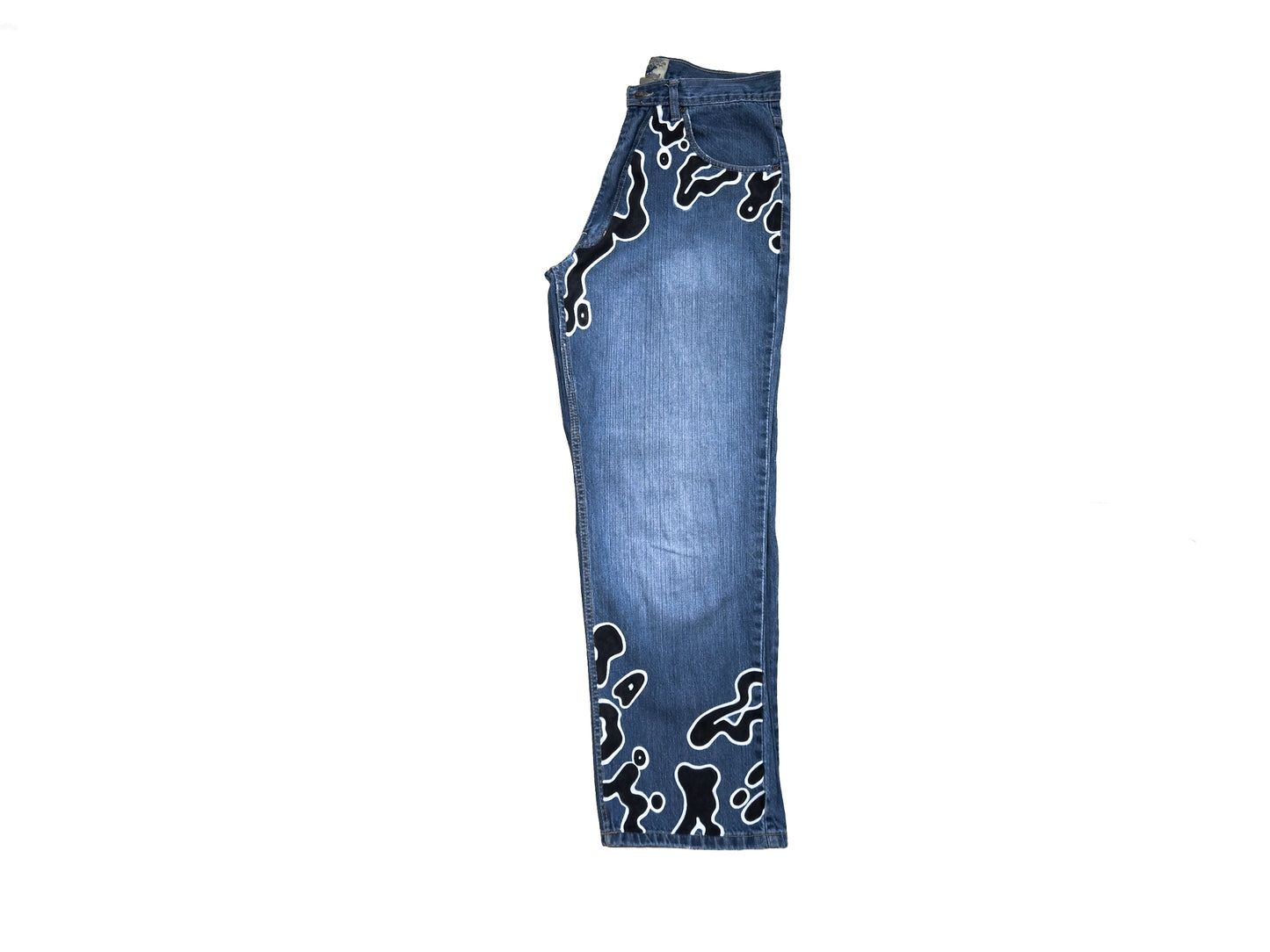 ALIEN GRAFFITI #BLKW050725 1/1 Vintage Denim