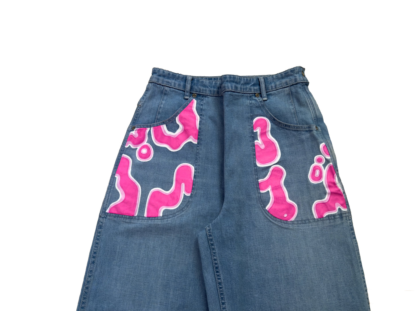 ALIEN GRAFFITI #PLPW061325 1/1 Vintage Denim