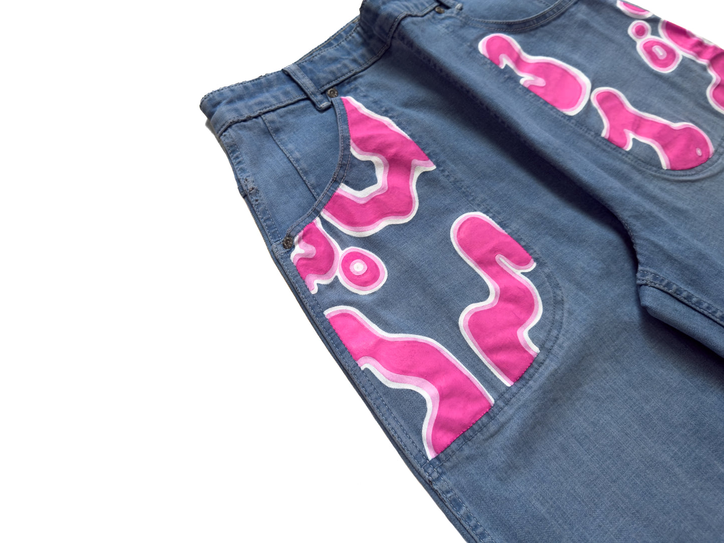 ALIEN GRAFFITI #PLPW061325 1/1 Vintage Denim