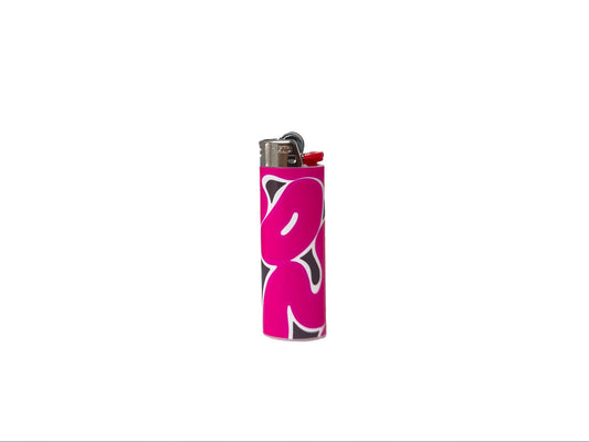 Pink Alien Graffiti Lighter