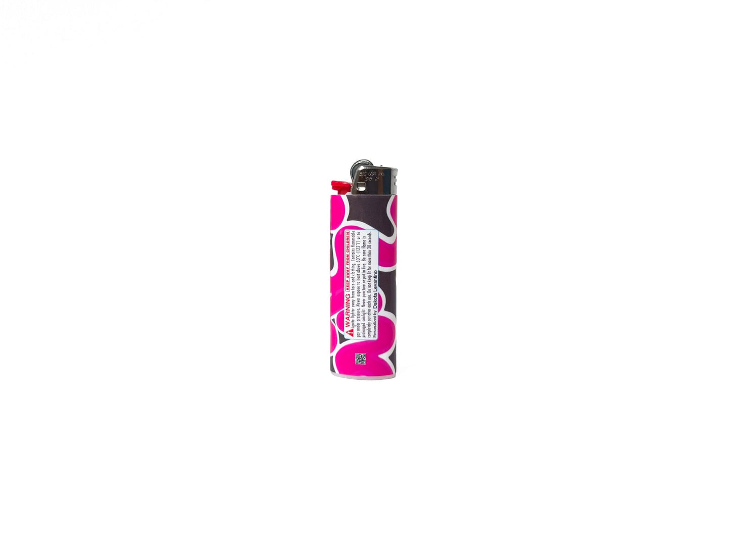Pink Alien Graffiti Lighter