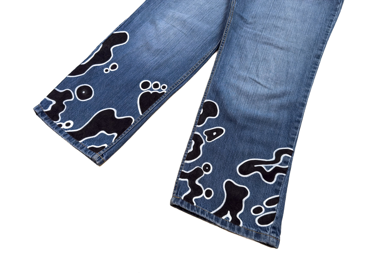ALIEN GRAFFITI #BLKW050725 1/1 Vintage Denim