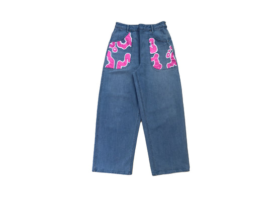 ALIEN GRAFFITI #PLPW061325 1/1 Vintage Denim