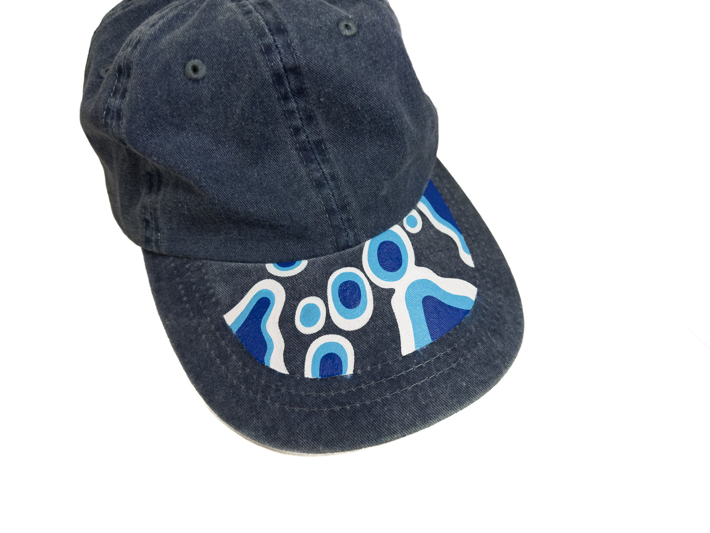 Alien Graffiti #BLBW082925 1/1 Vintage Denim Hat