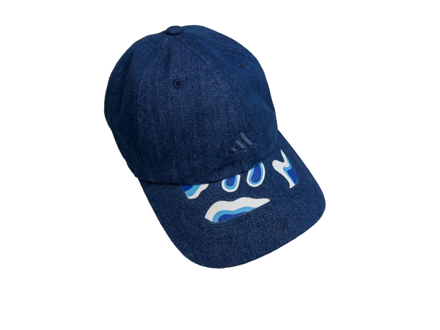 Alien Graffiti #BLBW101025 1/1 Upcycled Denim Hat